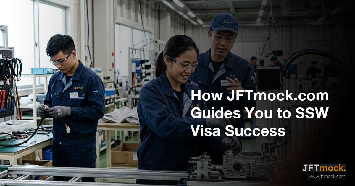 Achieving Your Dream of Working in Japan: How JFTmock.com Guides You to SSW Visa Success